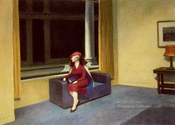 Edward Hopper œuvres - fenêtre de l’hôtel Edward Hopper